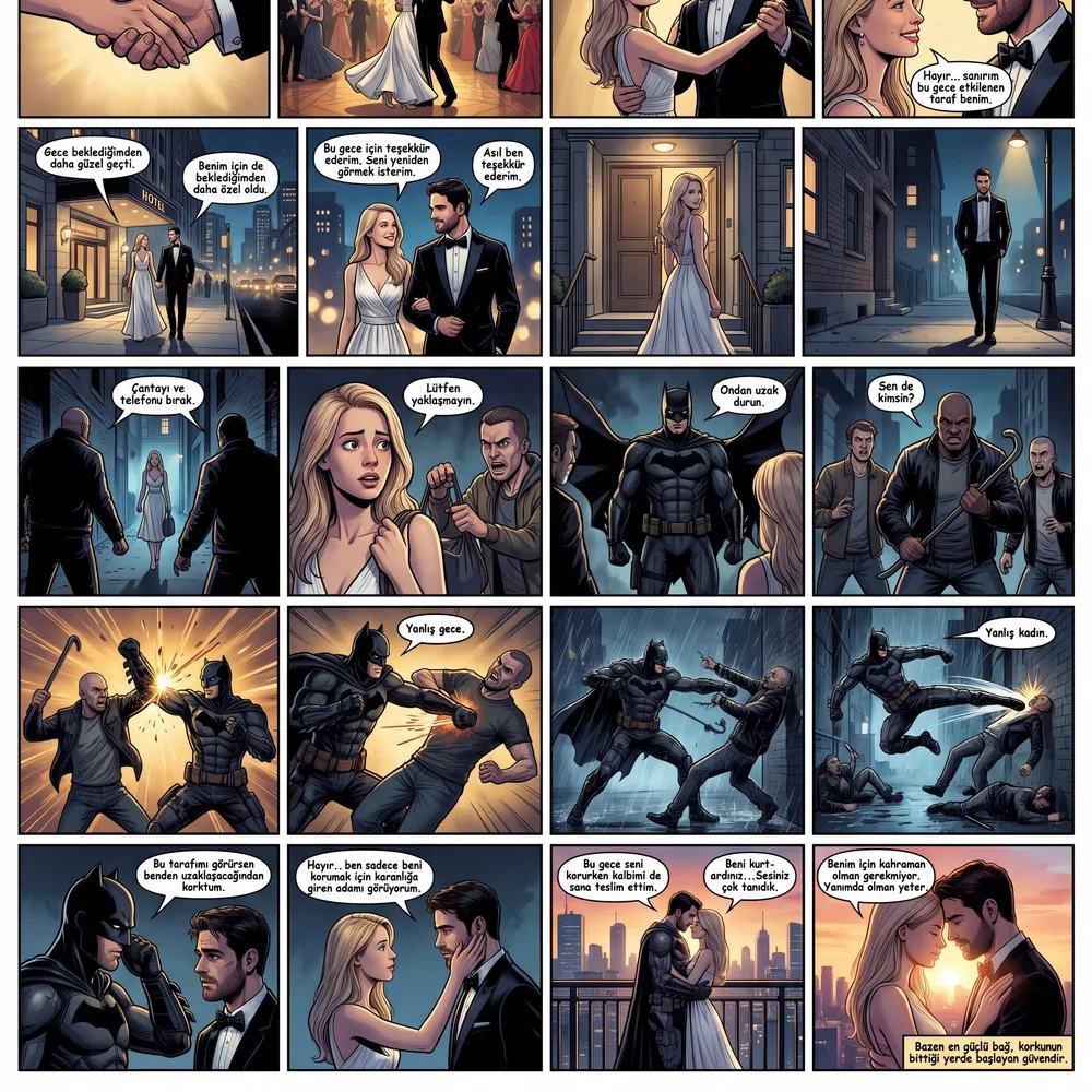 Personalisierter Superhelden-Comic